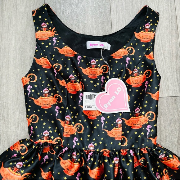 Ryan Lo SS2017 Runway Magical Print Cocktail Dress NWT - Picture 5 of 15